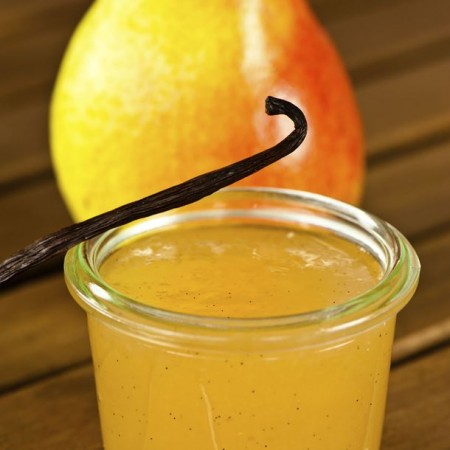 Confiture de poire vanille