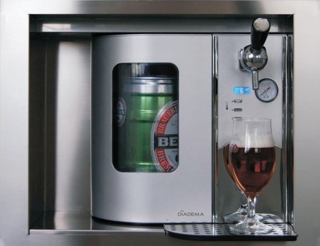 Options intégrées dans la machine à bièrre